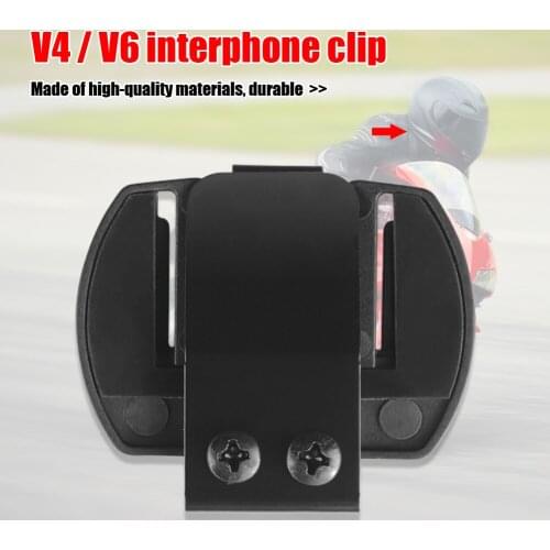 Helmet Headset Earphone Clip Motorcycle Wear-resistant Bluetooth-compatible Motorcycle Electronics Accessories