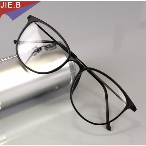 Tungsten titanium male retro glasses frame female cat eye optical computer myopia glasses frame
