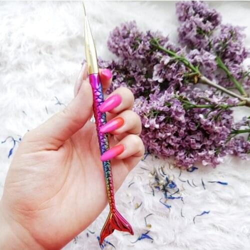 BQAN Professional 5mm/7mm/9mm/11mm Nail Brush Hand Draw Tips Drawing Line Painting Pen Tools Manicure Nail Art Brush Decoration