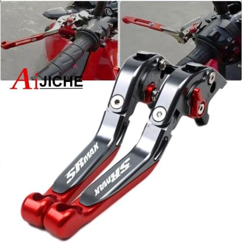 For Aprilia SRMAX300 SRMA250 SR-MAX 300 SRMAX 250 300 Motorcycle CNC Adjustable Folding Extendable Brake Clutch Lever