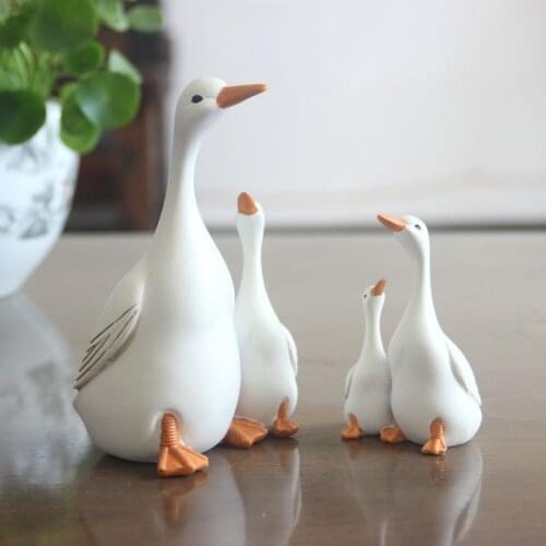 Garden decoration simulation mother and child duck garden decoration decoration resin crafts