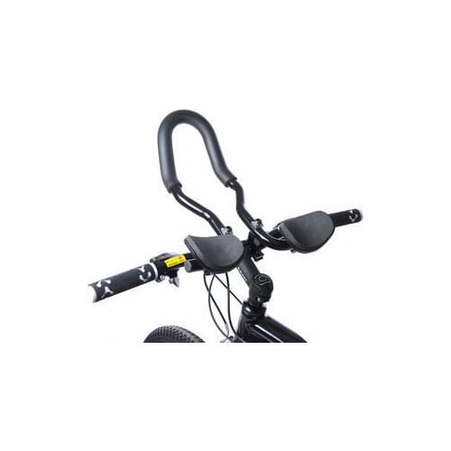 Bike Handlebar Bicycle Bent Bar Aluminum Alloy Cycling End Mountain Bikes Road Rest Riser MTB Riser