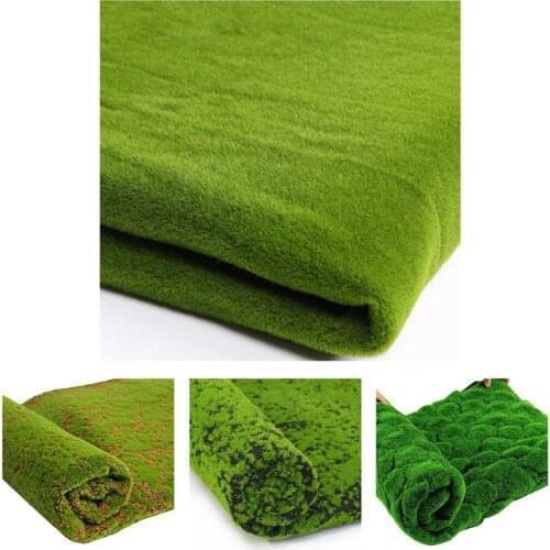 1Mx1M Christmas Easter Straw Mat Green Artificial Lawn Carpet Fake Turf Home Garden Moss Home Floor DIY Wedding Decoration Grass