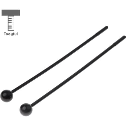 Tooyful 1 Pair Plastic Bell Mallets Glockenspiel Sticks Musical Percussion Mallet stick Musical i Instrument Parts