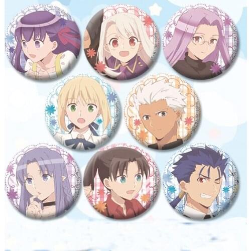 1pc 58mm Emiya-san Chi no Kyou no Gohan Very Cute Badges Icons