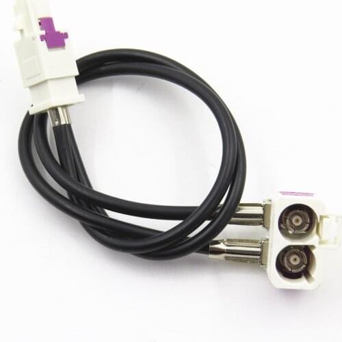 1 Pcs Antenna Two To One Connection Adapter for Seat Skoda VW RNS RCD 210 310 315 510 315