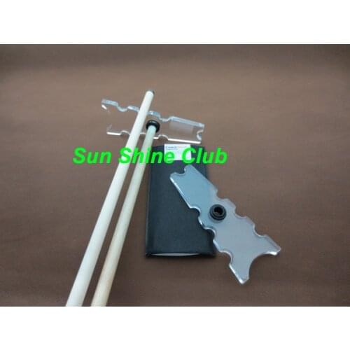 1pc Transparent Acrylic Billiards Pool Cues Rest Head PMMA TV Ball Dediceted Snooker Multistep Rest Head Billiards Accessories