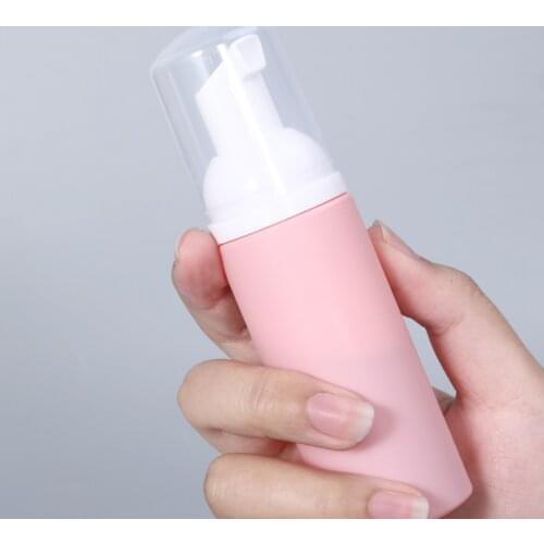 10PCS/LOT Plastic Foaming Bottle Soap Mousses Liquid Dispenser Froth Shampoo Lotion Bottling Foam Bottles 60ML
