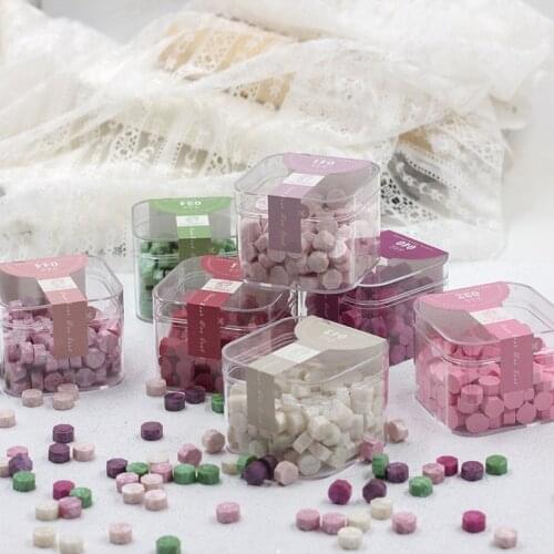 2021 New Seal Wax Stick Beads Wax Seal Plant Seal Flower Wax Sea Envelope Wedding Wax Seal Stamp Making Tool Sealing Wax