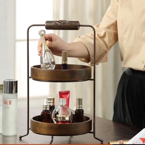 American creative simple storage rack kitchen cruet shelf cosmetic storage rack storage box
