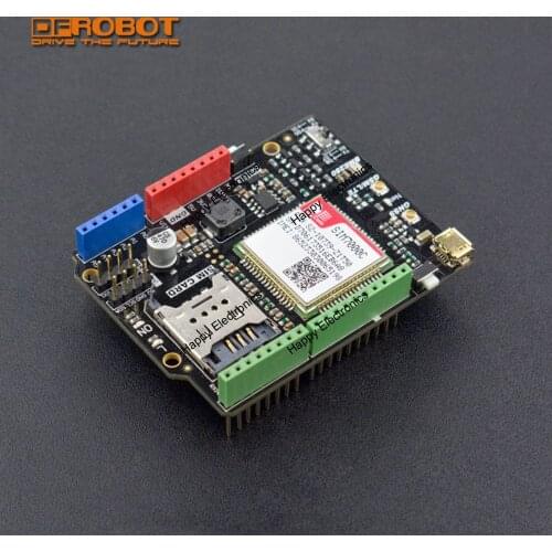DFRobot SIM7000C for Arduino NB-IoT LTE GPRS GPS Expansion Shield support GPS GLONASS European Galileo/QZSS/BeiDou Navigation