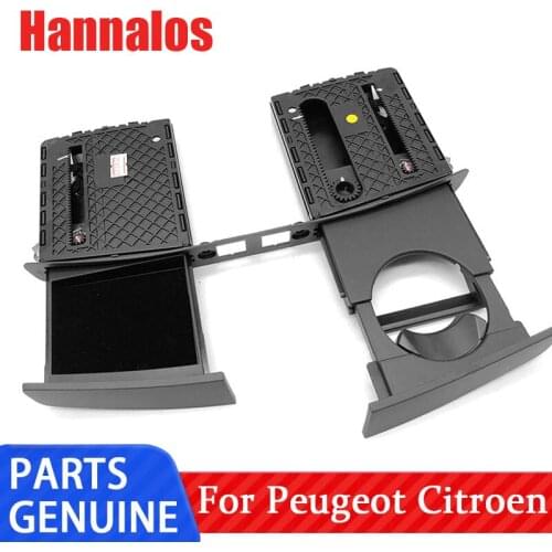 Hannalos 96780908ZE suitable for Peugeot 508 508SW cup holder central instrument storage box central cup holder original NEW