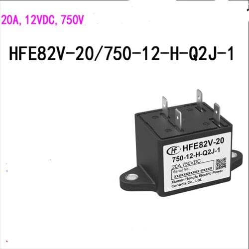 HFE82V-20 20A 12V 24V 242V 1000VDC 750VDC DC relay