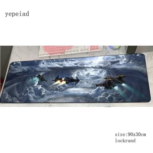 Star Citizen mouse pad Xxl Computer mat 900x300x3mm gaming mousepad large Colourful padmouse keyboard games pc gamer desk