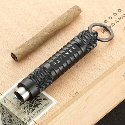 Galiner Cigar Puncher Needle Drill Hole Smoking Accessories Cigar Punch Cutter Portable Guillotine Cigar Pick Nub Holder