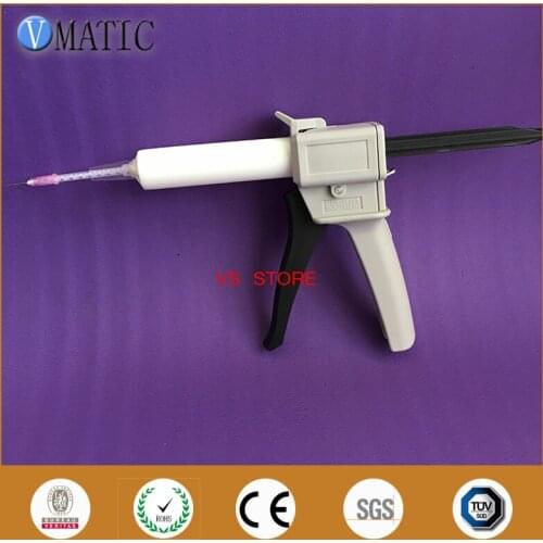Free Shipping 2:1 Mixing Dispenser Cartridge Dispensing 50ml 50cc Caulking Ab Glue Gun