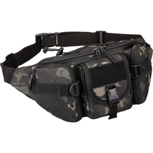 2020 Hot Sale High Quality Nylon Waist Pack Belt Bag Men Military Chest Packs Camouflage Waist Bags D063