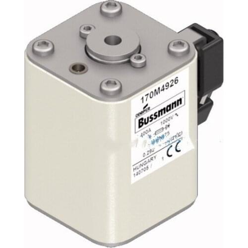 Fuses: 170M4921 160A 1000V / 170M4922 200A / 170M4923 250A / 170M4924 315A 1000V aR