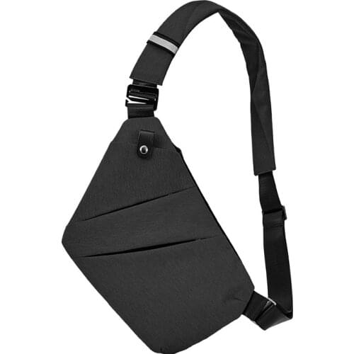 Anti theft close fitting bag chest bag mens new fashion storage bag single shoulder backpack Messenger Bag Travel Backpack