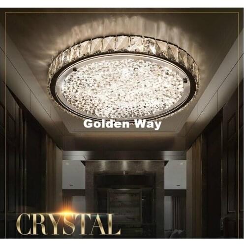 Modern LED Crystal Ceiling Lights For Living Room luminaria teto cristal Ceiling Lamp For Home Decoration Lamp 100% Guaranteed