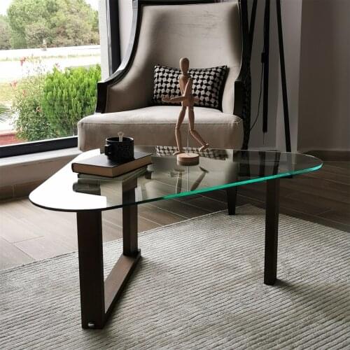Neostill - Glass Coffee Table Modern coffee table stylish living room coffee table office table