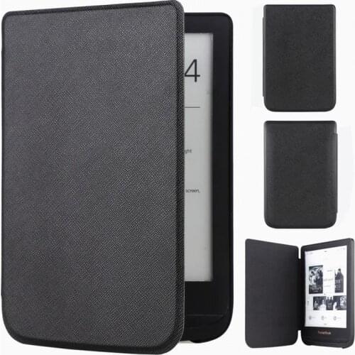 Slim Leather Cover Case for Pocketbook Touch Lux 4 627 HD3 632 Basic2 616 Ereader