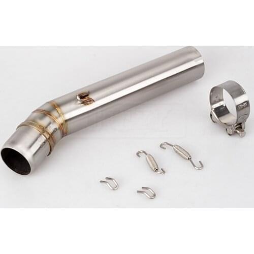 For Honda CB1300 CB 1300 2003 - 2013 Slip-on 51MM Motorcycle Exhaust Middle Muffler Link Pipe Escape Connection Pipe System