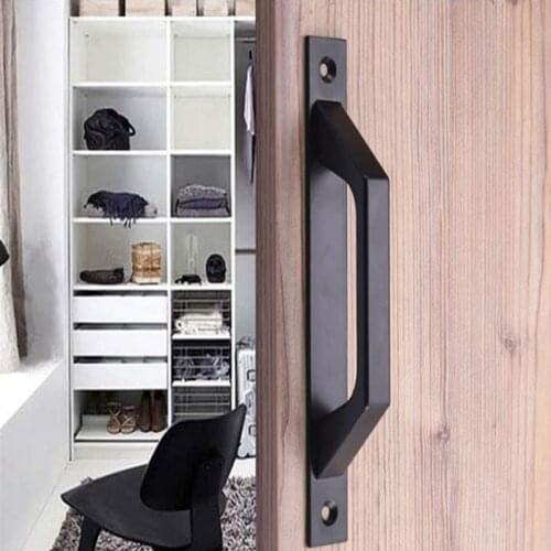 High-strength Aluminum Alloy Sliding Door Handle Wall Mounted Plastic Steel Balcony Door Sliding Window Small Handle Door Wooden