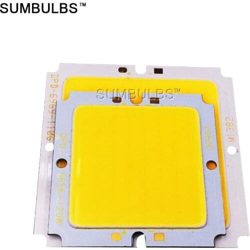 10pcs DC36-40V 3000K 6500K 30W 3000LM Super Bright 69mm Square LED COB Light Source for Floodlight Downlight Chip On Board Bulb