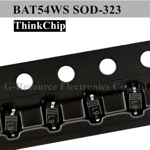 100pcs) BAT54WS SOD-323 0805 SMD Schottky diode BAT54 (Marking L9)