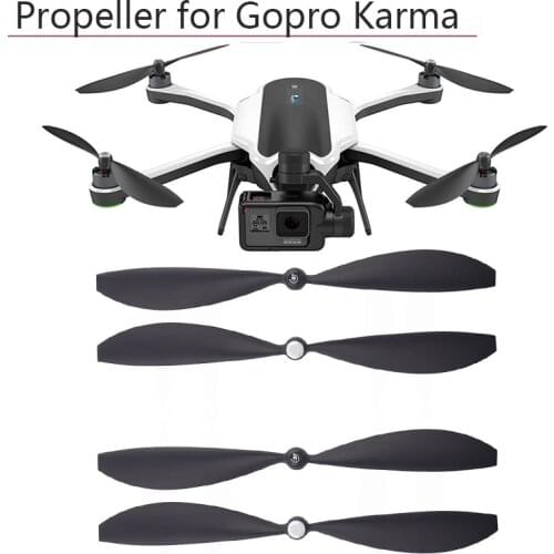 2 Pairs Replacement Propellers for Gopro Karma FPV RC Quadcopter Props Spare Parts CW CCW Propellers Blades Drone Accessories