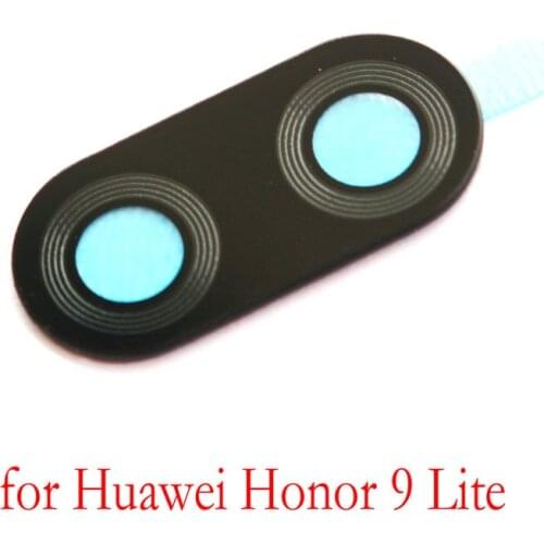 2pcs/lot New original rear back camera glass lens replacement for Huawei Honor 9 Lite with sticker