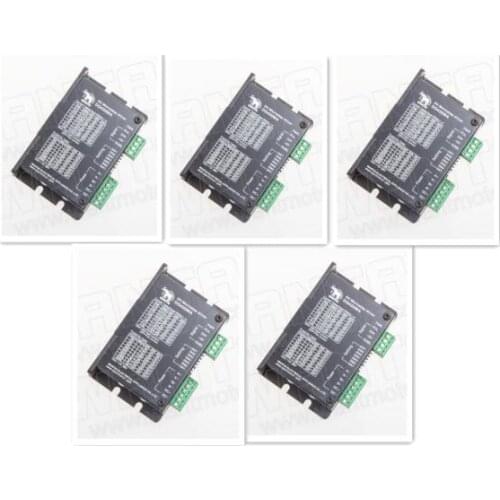 5pcs Stepper Digital Driver DQ420MA 36V 1.7A 128 Microsteps for Nema 17 stepper motor of wantai