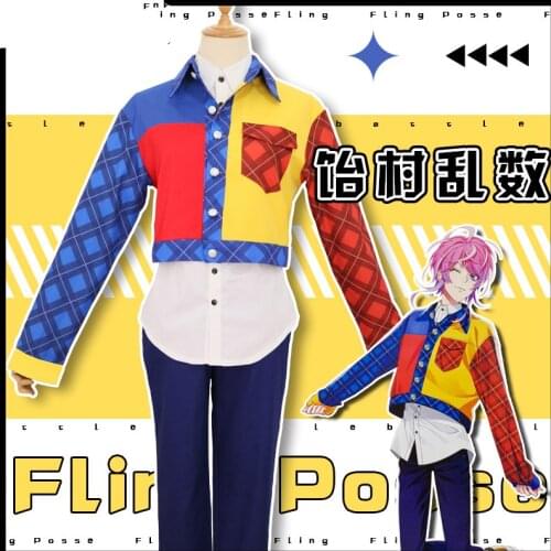 Anime! DRB Division Rap Battle Ramuda Amemura Cool Gothic Uniform Cosplay Costume halloween costumes for Unisex adult