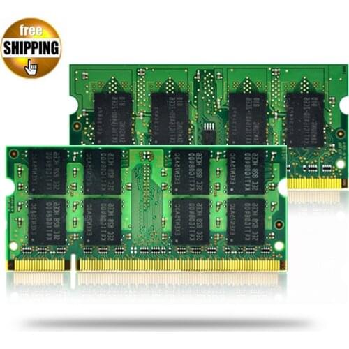 JZL Dual Channel SDRAM DDR2 800 667 533 MHz PC2-6400S 1GB 2GB No ECC 200 pin 1.8V SODIMM Ram Memory Module for Laptop / Notebook