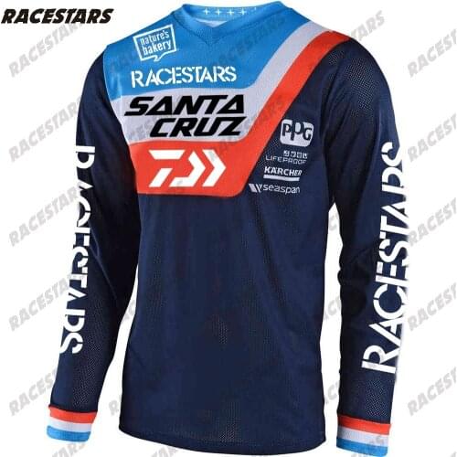 SANTA CRUZ Motocross Maillot Ciclismo Racing Moto Jersey Mountain Bike Clothing MTB bicycle T-shirt DH MX Cycling Jersey shirts
