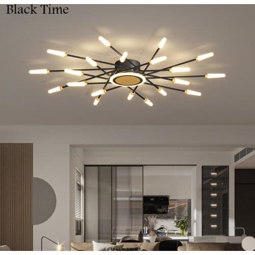 Hot Sale LED Chandelier Home Lights For Living Room Bedroom Dining Room Decoration Indoor Ceiling Chandeliers Lighting Fixtures