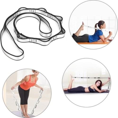 HobbyLane Chrysanthemum Rope Fitness Stretch Yoga Belt for Anti Gravity Aerial Yoga Hammock Swing Multifunctional Fitness Equipm