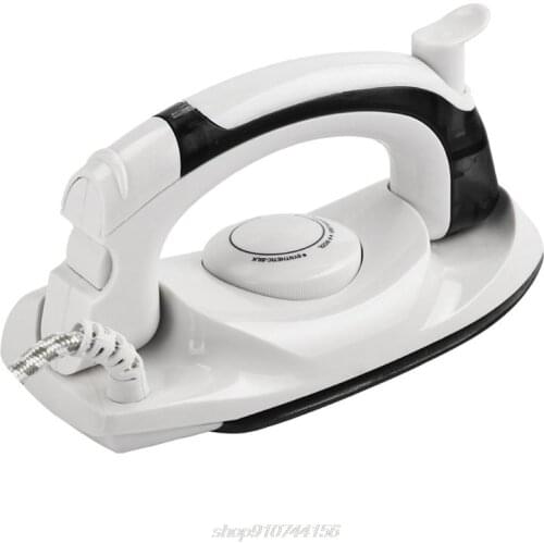 Mini Portable Foldable Electric Steam Iron for Clothes with 3 Gears Baseplate Handheld Flatiron Home Travelling N12 20 Dropship