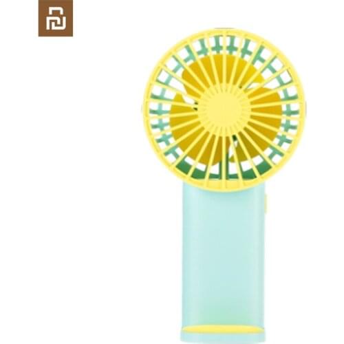 Xiaomi Smart Portable Hand-held Electric Fan USB Charging Desktop Fan 3 Gear Wind Must Go Out in Summer Xiaomi Portable Fan