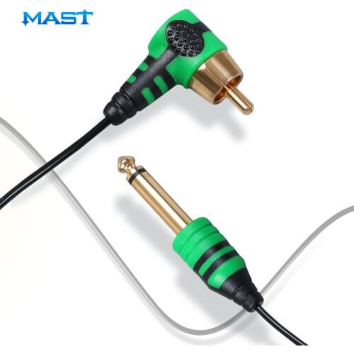 Tattoo Clip Cord For Tattoo Machine Gun Tattoo Power Supply Accessory Silicone Clip Cord Hot Sale