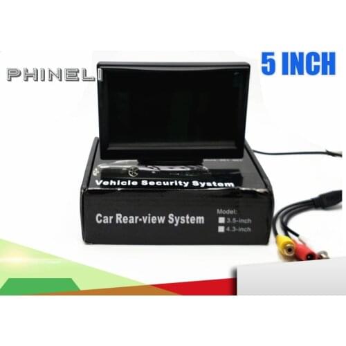 5" inch TFT LCD Audio Video Security Tester CCTV Camera Test Monitor vehicle security system