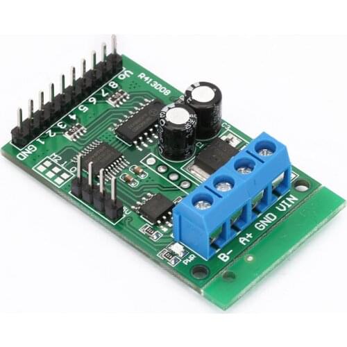 R413D08 DC6-24V Relay Module 8 Channel Programmable Logic Controller PLC Industrial Control Board With RS485 RS232 Interface
