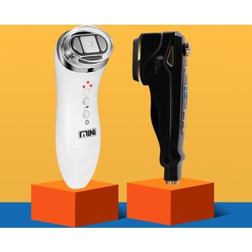 Ultrasonic Mini Hifu High Intensity Focused Facial Lifting Machine Face Lift RF LED Anti Wrinkle Skin Care Spa Beauty