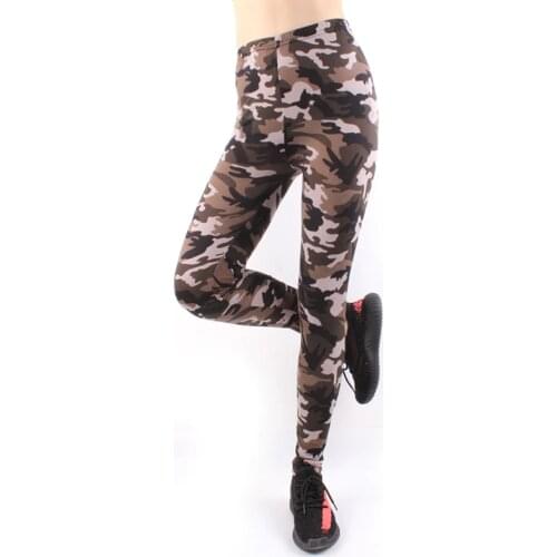 AECU Print Leggings Stretch Nine Women Multicolor Spring Autumn Sporting Sexy Athleisure Leggings High Waist Pants Streetwear