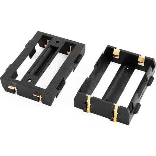2x 26650 Battery Holders Pack Spacer Frame Radiating Holder Plastic Bracket DIY