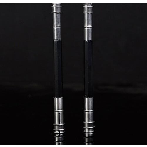 1pcsDouble head pencil extension device, pen holder, carbon stick clamp, pencil extension rod sketch activities drawing supplies
