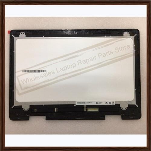 14" LCD Touch Screen Assembly for Dell Inspiron 14 5481 5482 5485 P93G P93G001 1366*768 LCD Dispaly With Frame