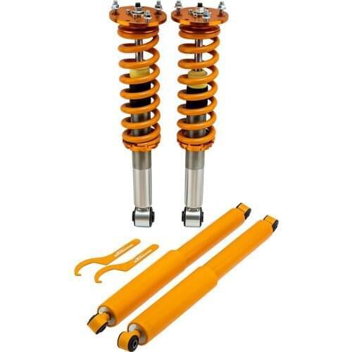 Shock Absorber Complete Suspension coilovers for Ford F-150 F150 2004-2008 Coil Spring Struts 2WD 4L3Z18124AA Blue Red Yellow