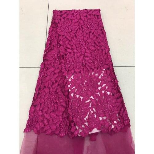 French Lace Fabric 2021 High Quality Lace Latest African Lace Fabric Wedding French Nigerian Tulle Lace Fabric RF400A1
